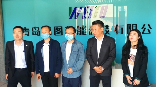 山东临沂儒辰地产莅临kaiyun开云官方网页版调研超薄石材保温装饰一体板