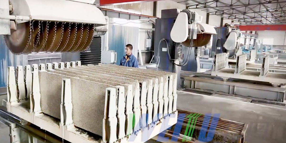 伟图超薄石材智能切割设备